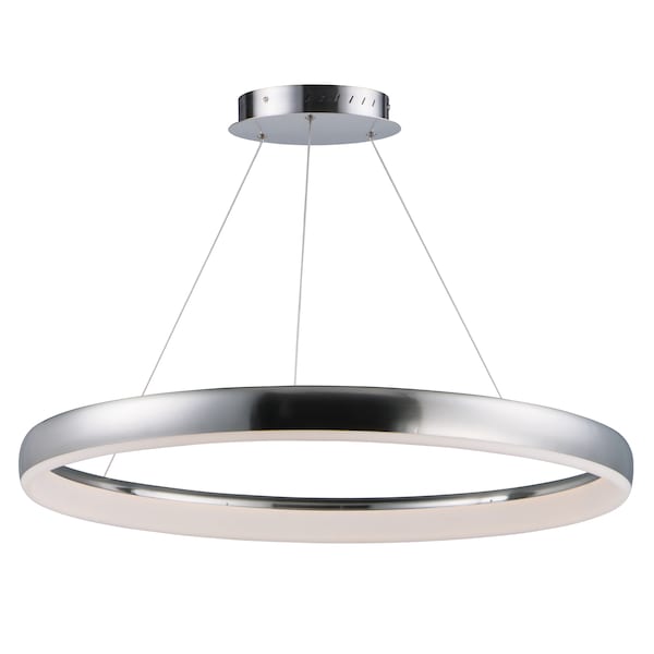 Et2 Innertube 1-Light 31.5" Wide Satin Nickel Pendant Light E10032-SN - main